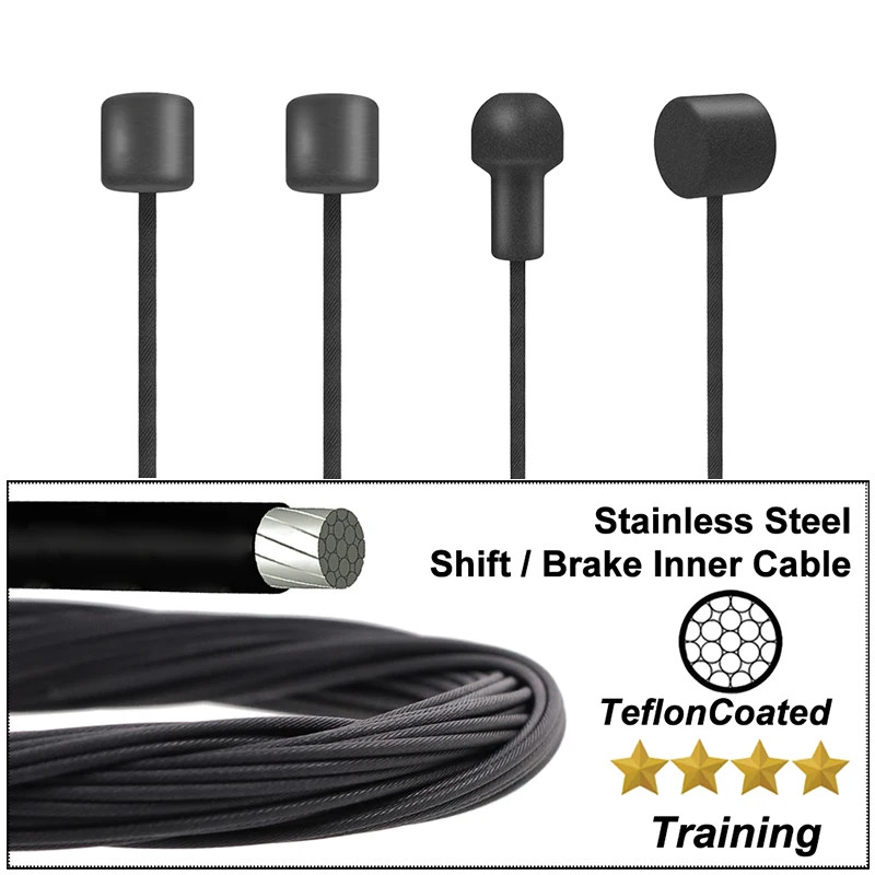 MTB Bike Brake Shift Cable Set Stainless Steel Coated Road Bicycle Kit
