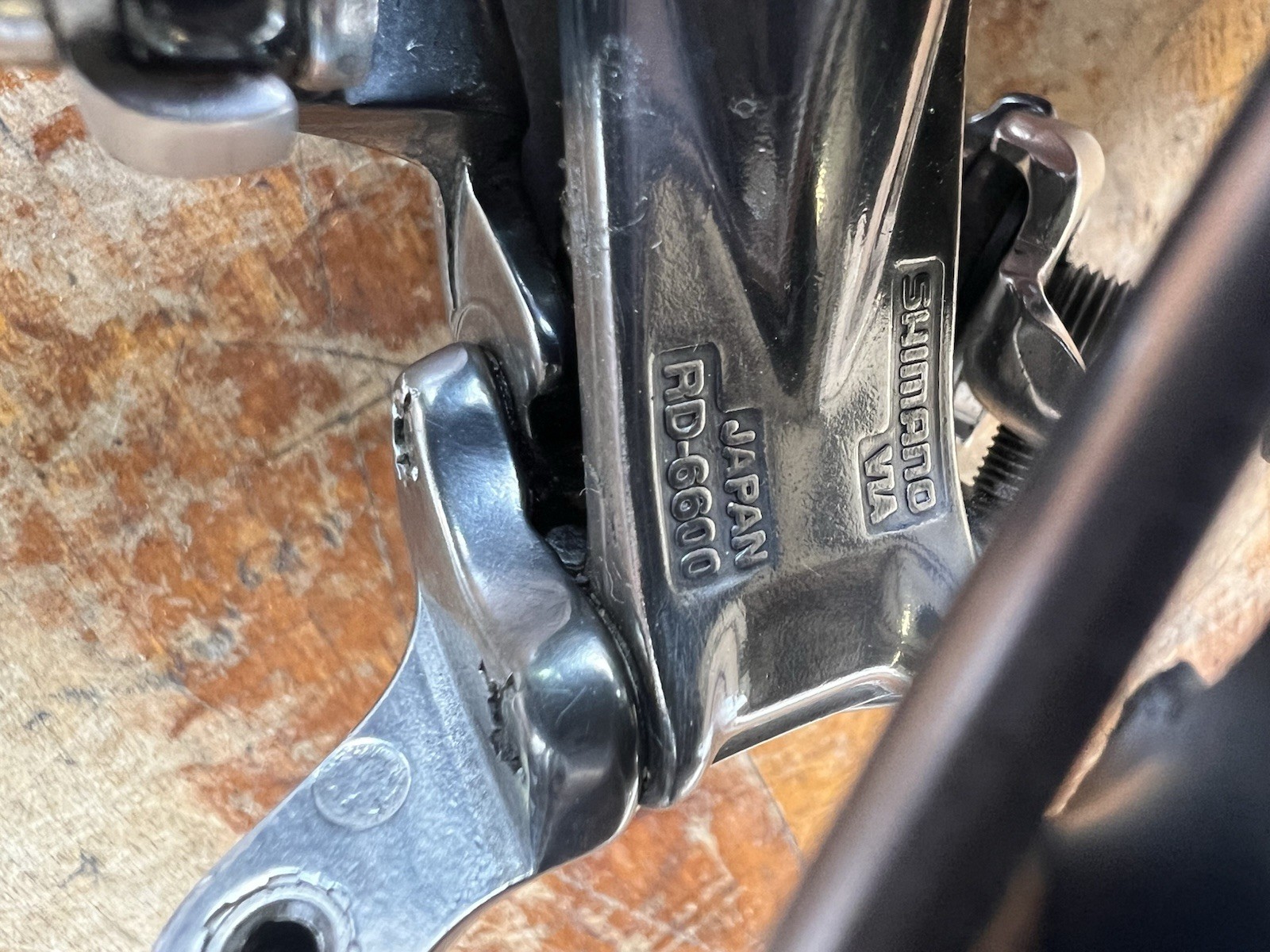 Shimano Ultegra RD-6600 Rear Derailleur 10 speed Short Cage Grey Road CX