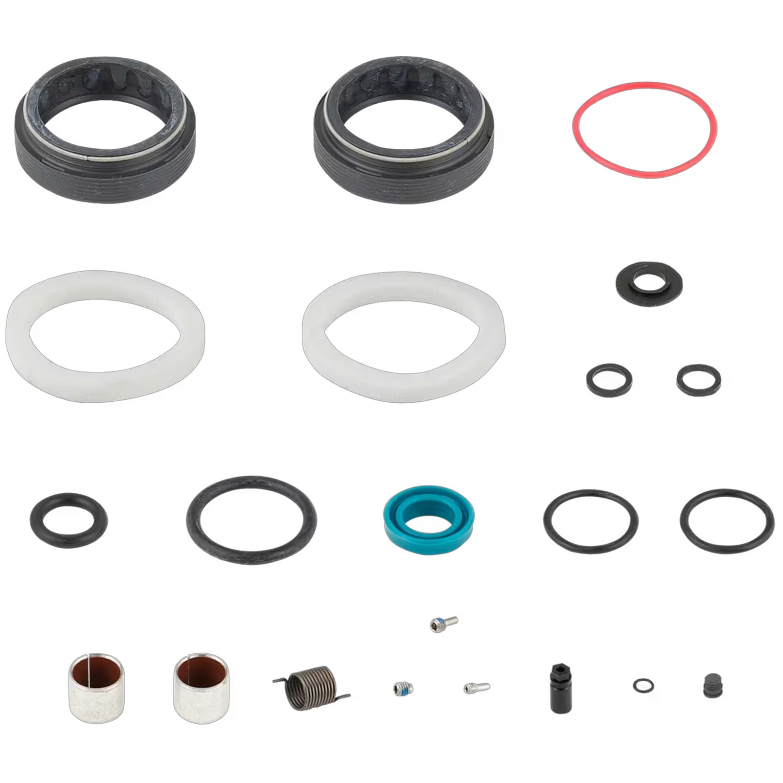 RockShox Rear Shock Service Kit 200 Hour 1 Year Super Deluxe Coil Remote A1 A2
