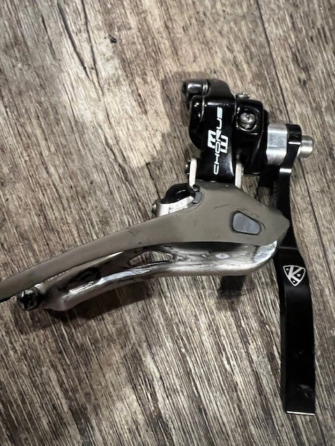 Campagnolo Chorus 11 FD9-CH11 11-Speed Braze-On Bike Front Derailleur 83g