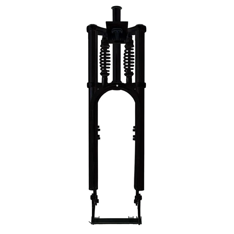 Tracer Adjustable 1-1/8″ Bike Dual Spring Fork for 3.0 4.0 Fat Tire Disc Brake
