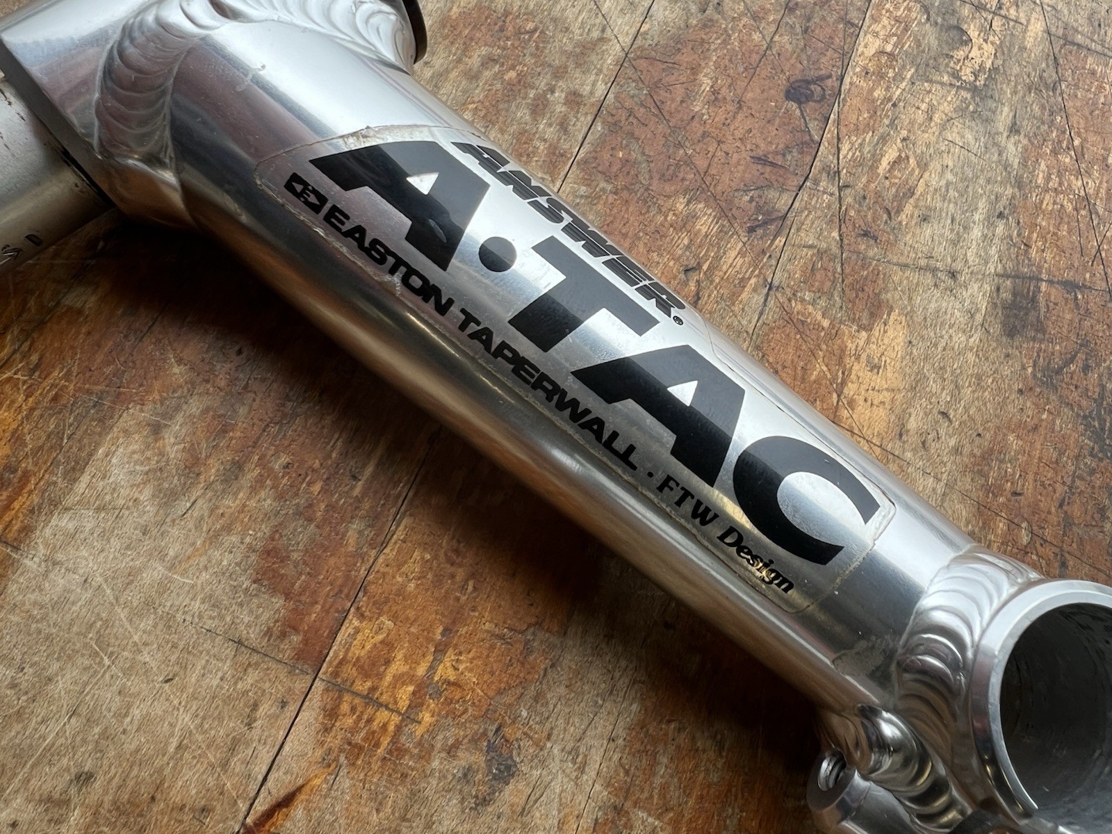 vintage Answer FTW ATAC Mountain Stem 1″ quill 150mm length 25.4 clamp