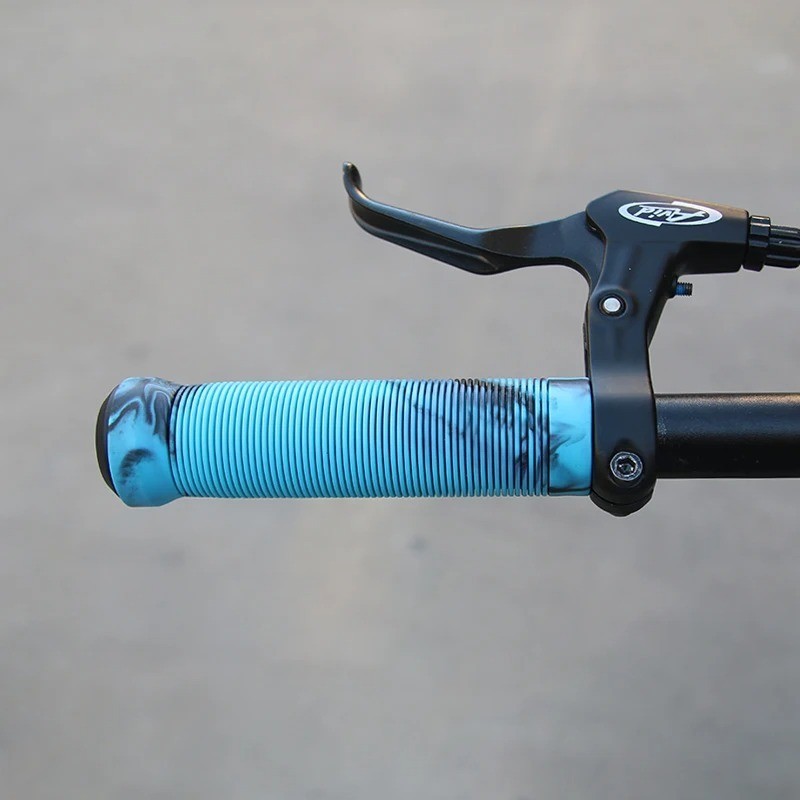 125mm Bike Handlebar Grips Anti Slip Shockproof MTB Handle Cover 22.2mm