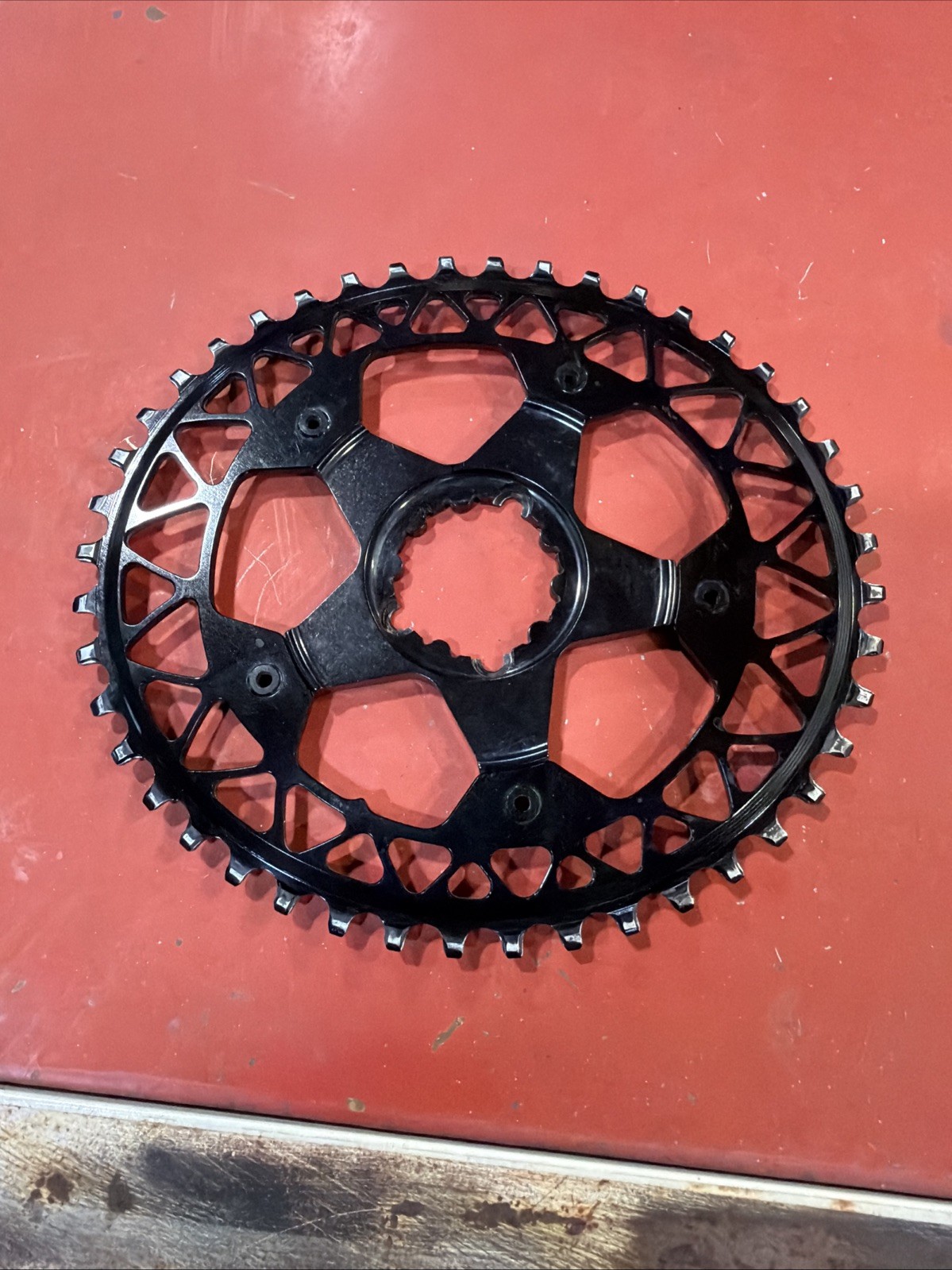 Cane Creek 5 bolt 110bcd 1x Spider eeWings Absolute Black Chainring 44T 3-Bolt