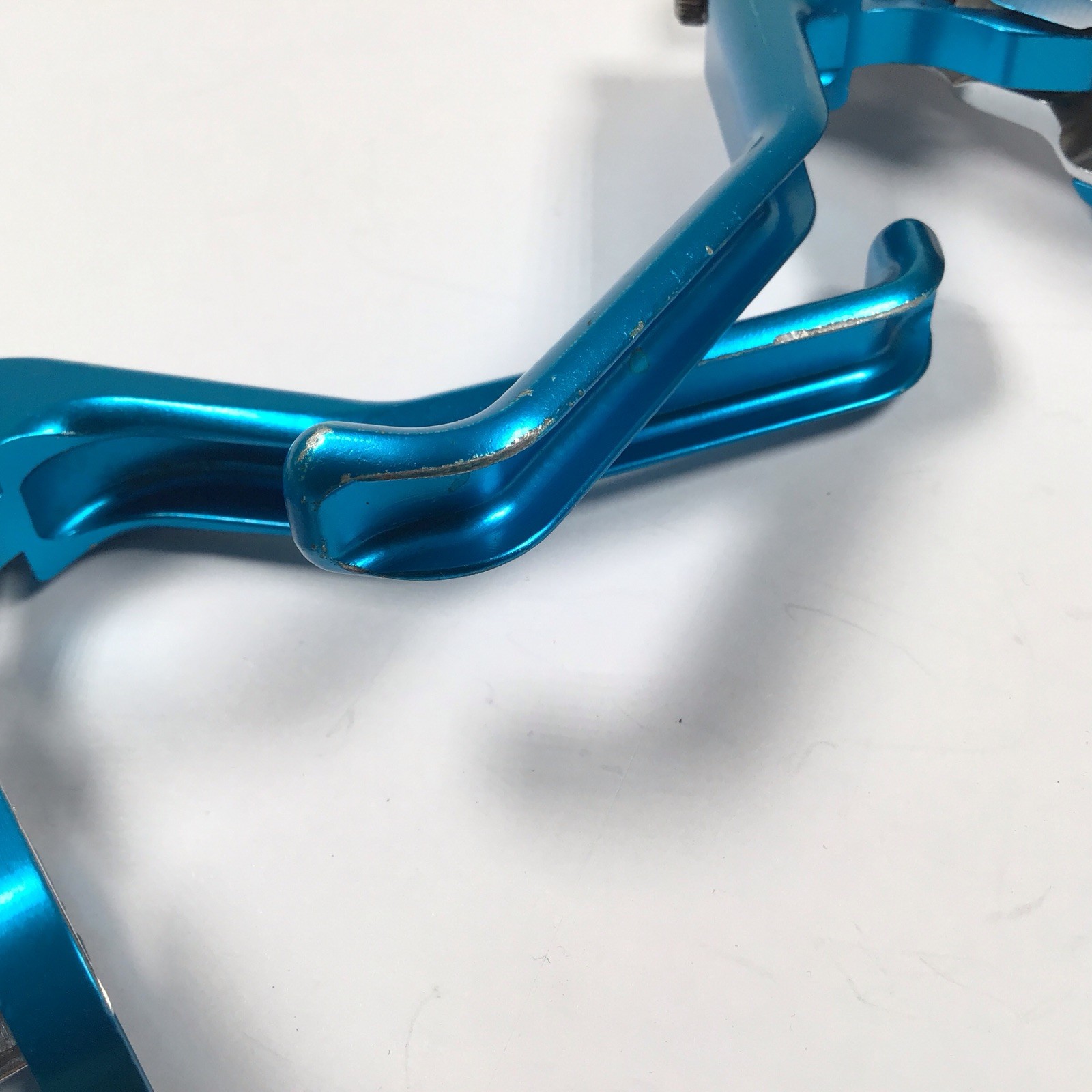 Avid Speed Dial Ultimate Cantilever Brake Lever Set Turquoise Blue Vintage MTB