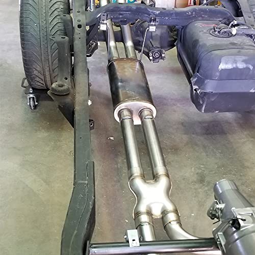 Straight Exhaust Pipe 4″ Inlet, 304 Stainless Steel 48″ Long 4.0″ 48 INCH