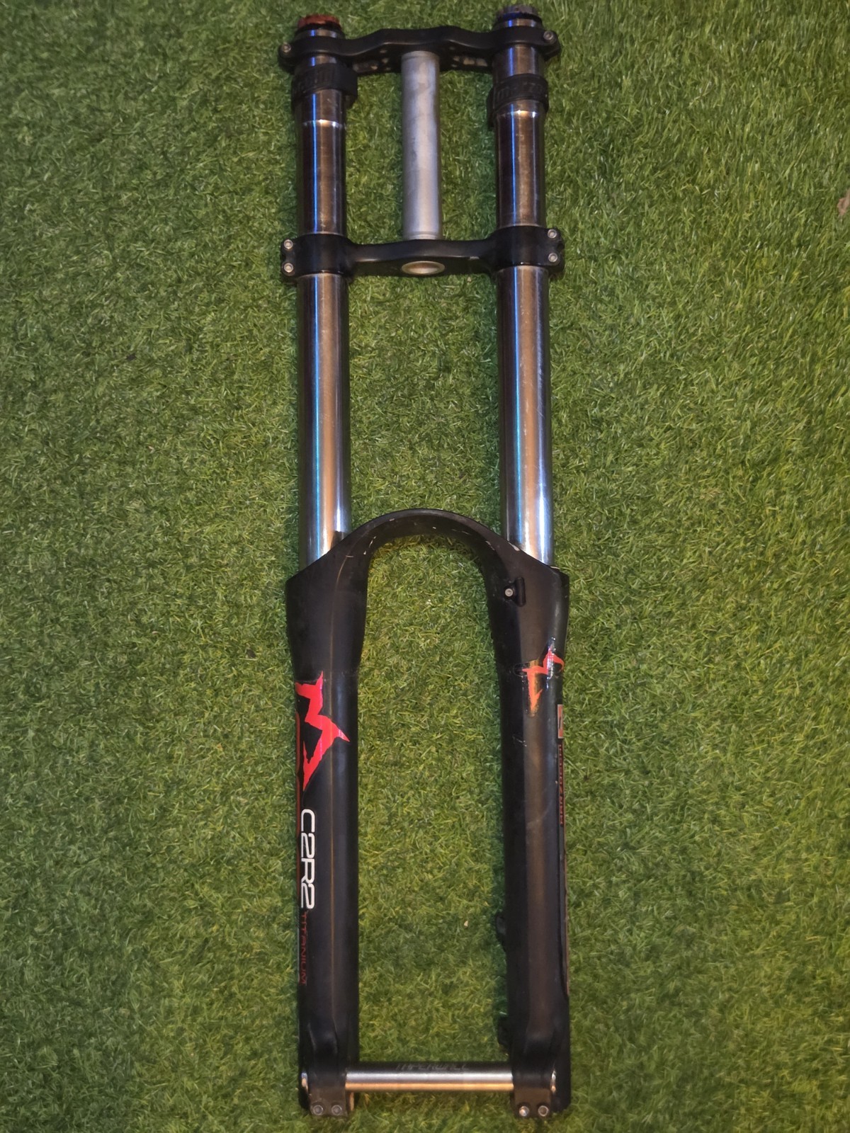 Marzocchi Racing Team 380 C2R2 Titanium Dual Crown Fork