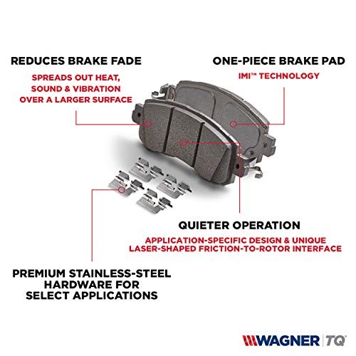 Brake ThermoQuiet MX857 Semi-Metallic Disc Brake Pad Set
