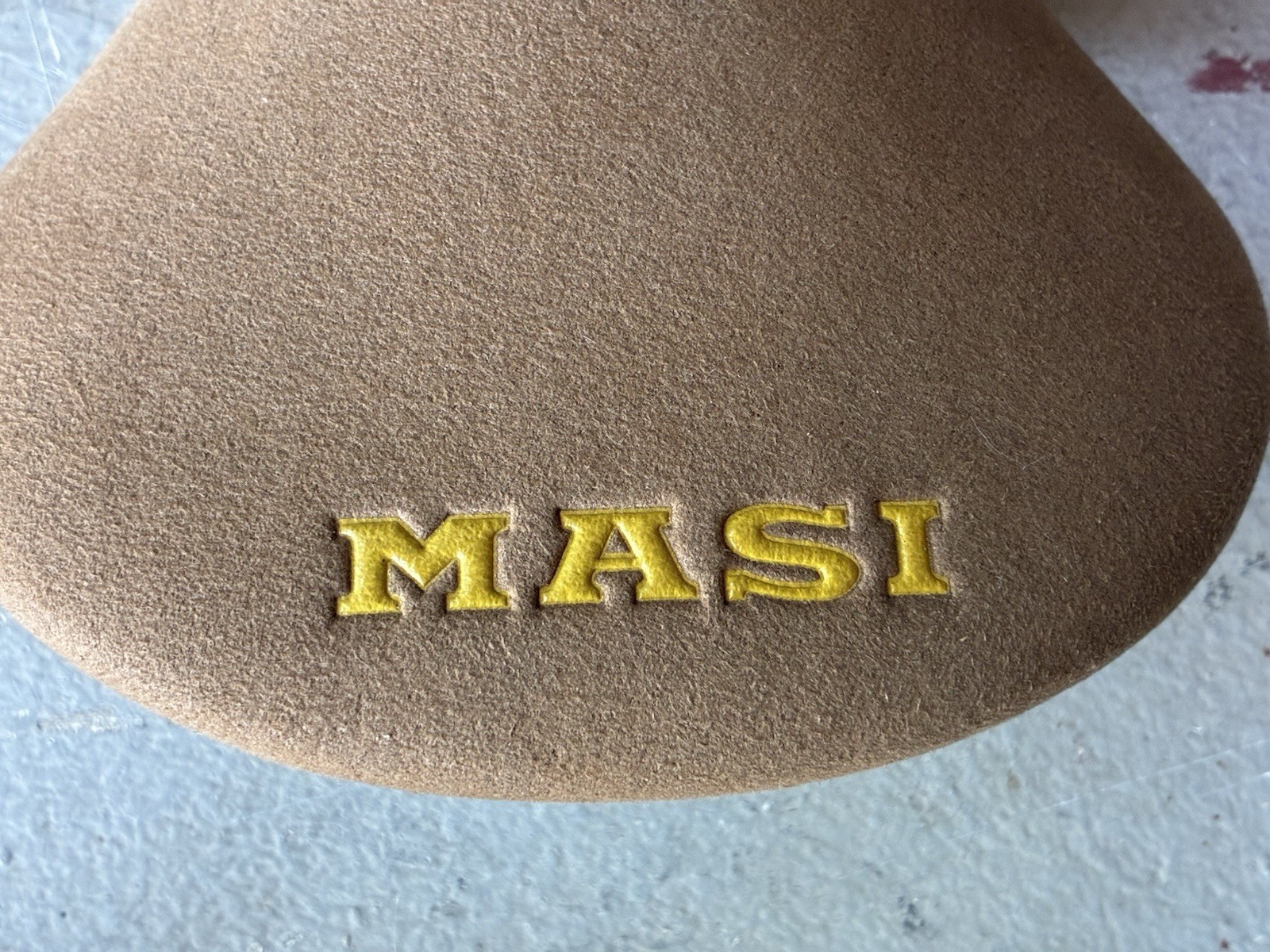 Masi Bikes Velo Saddle Faux Brown Suede Leather Speciale Velodrome Fixed Gear
