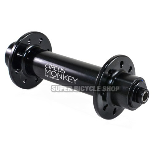 Circus Monkey HRW Road Front Hub,24 Hole, Black