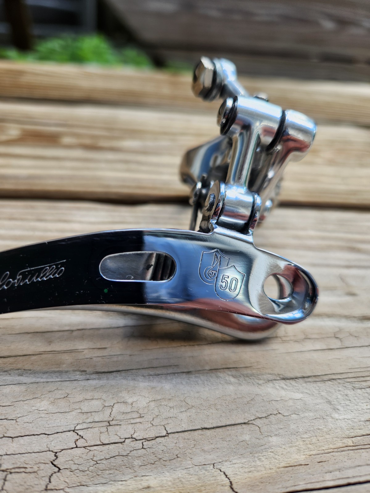 Campagnolo 50th Anniversary Clamp On Front Derailleur