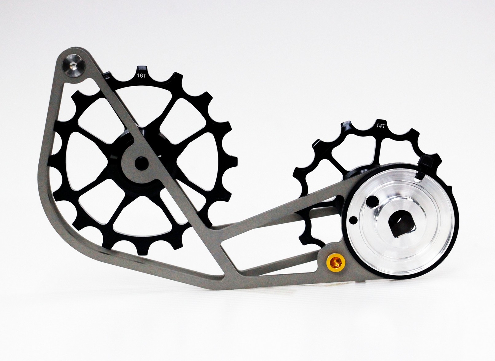 Swishti Road Cycle Oversized Pulley Titanium Cage SRAM Force Etap Axs Blk Bike