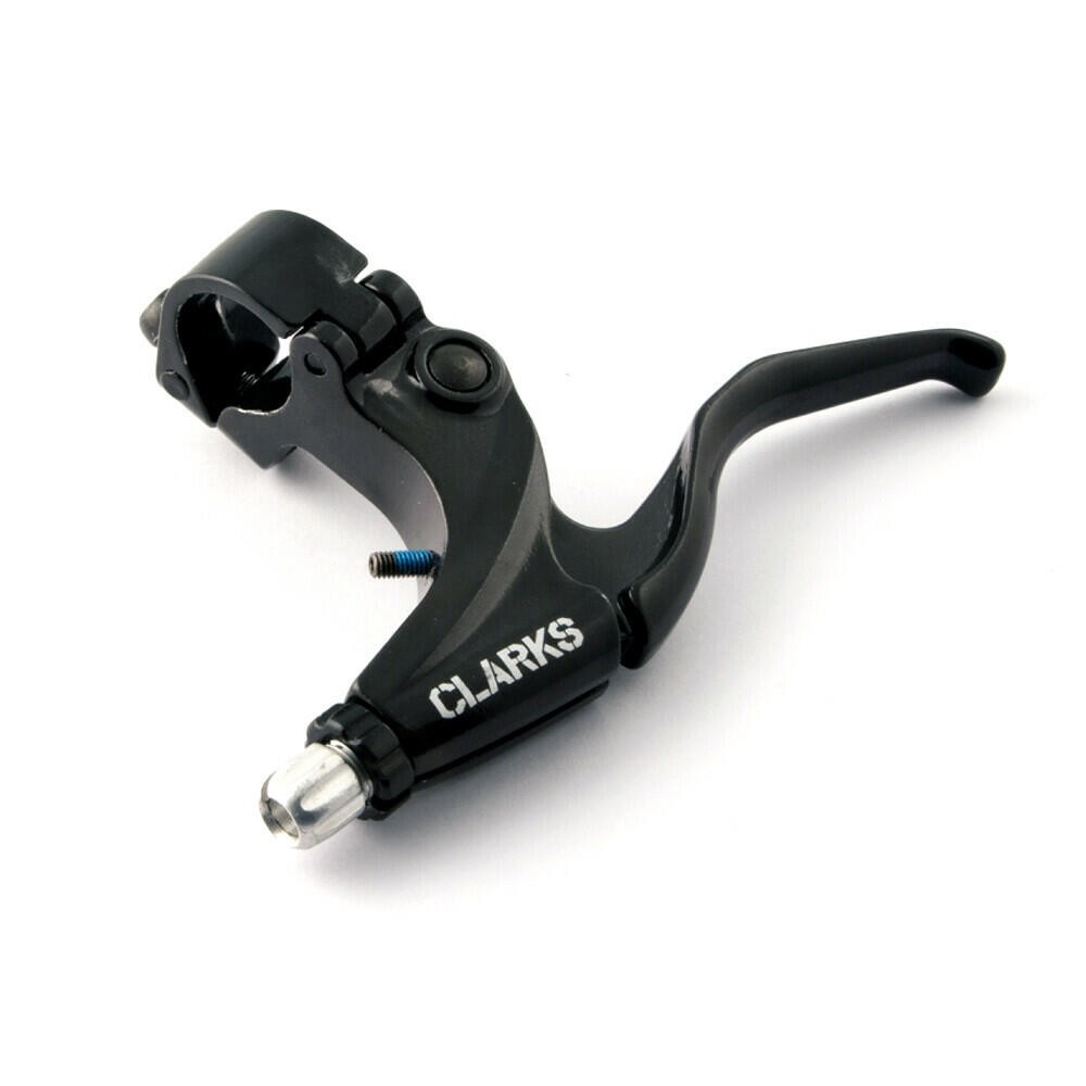 Clarks 370D V-Type Brake Levers Pair Black Alloy Linear Pull & Mechanical Disc