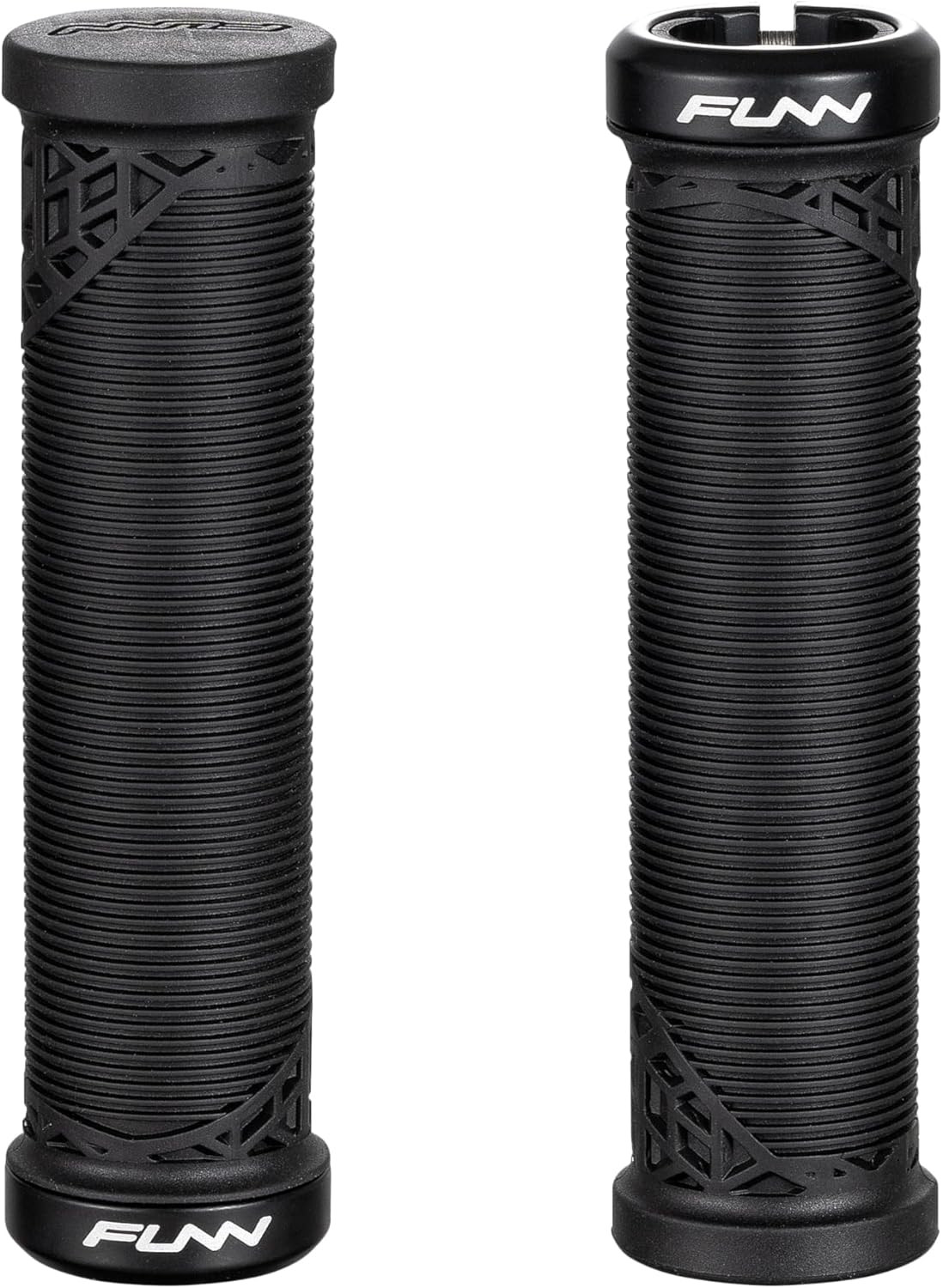 Hilt JR Mountain Bike Handlebar Grips with Single Lock on Clamp, Bicycle H