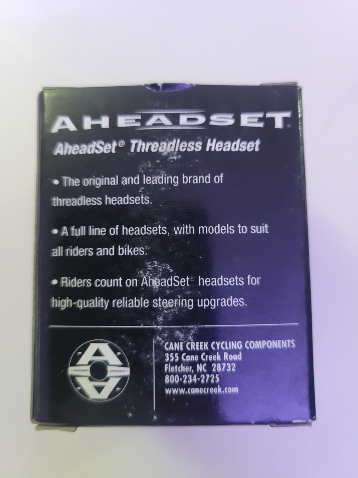 NOS AheadSet HS0258 1 1/8″ Threadless Headset Black MTB Road Bike Open Box