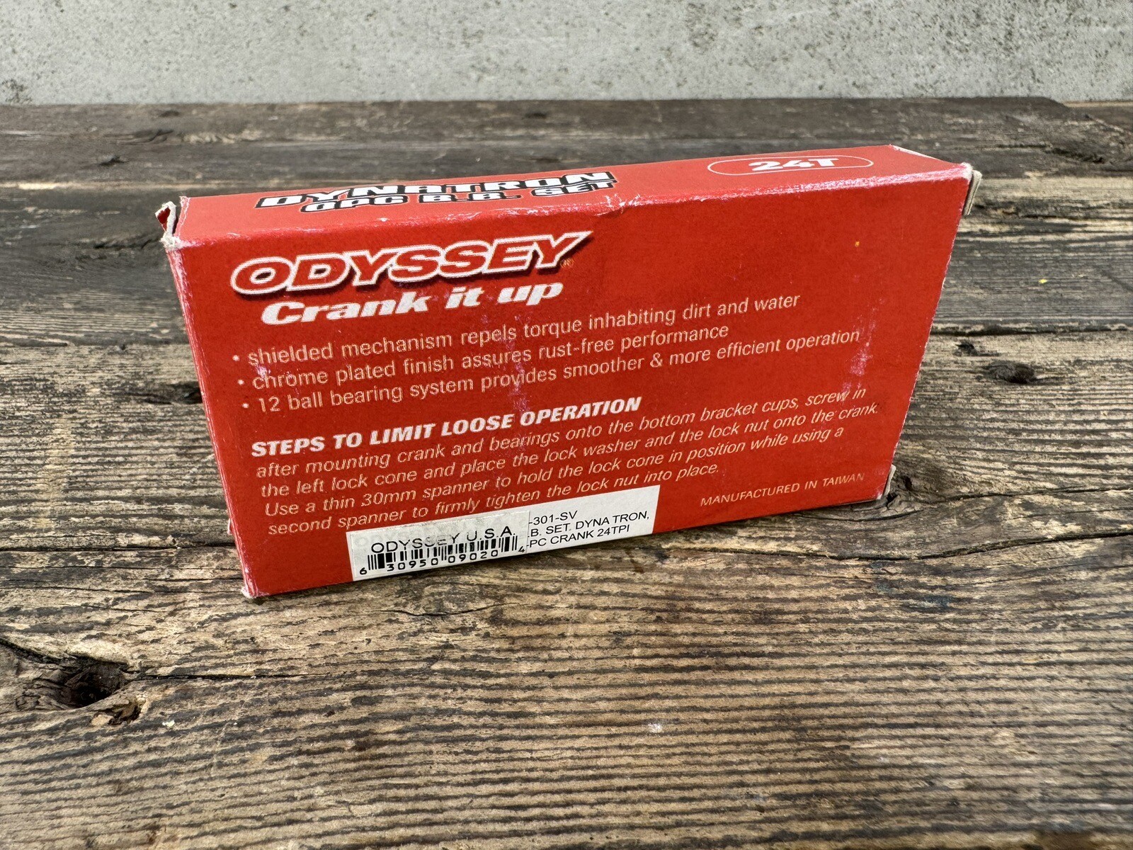 Odyssey Dynatron Opc Bottom Bracket Set NOS 24t Old Mid School Vintage