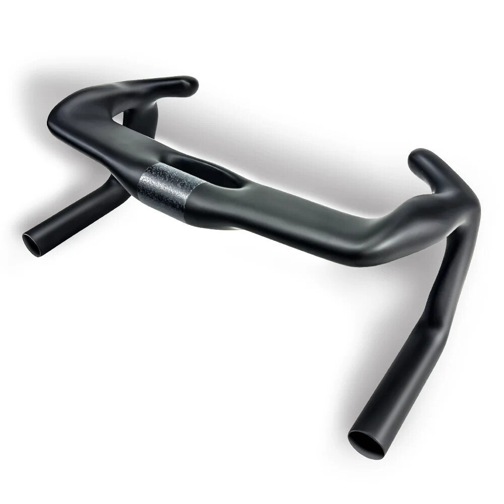 BALUGOE Carbon Fiber Track Cycling Handlebar TT Bike Handle Bar 31.8mm UCI