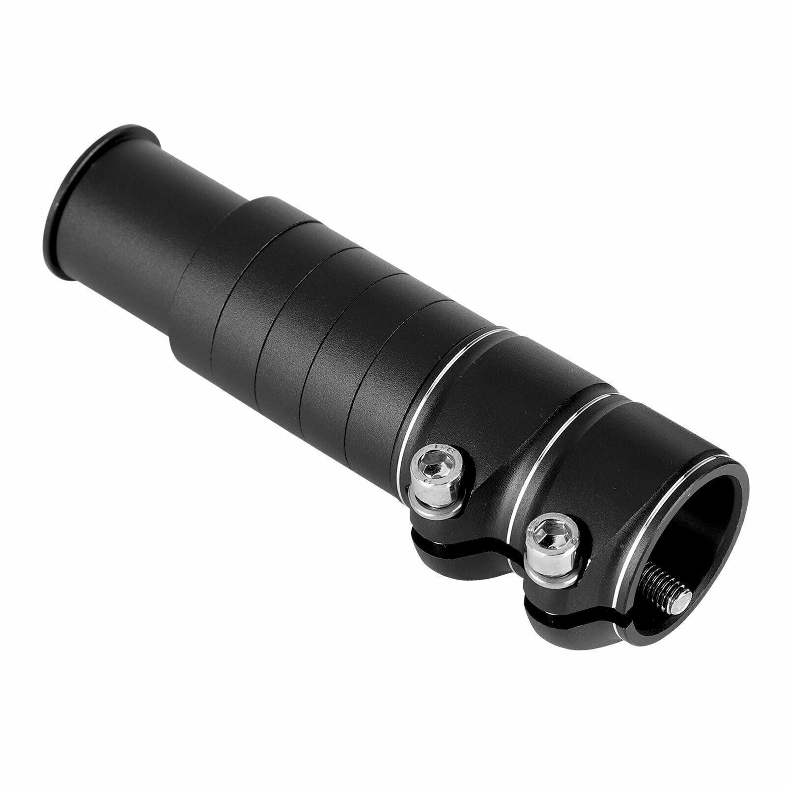 Mountain Bike Bicycle Handlebar Fork Stem Riser Extender Head Up Metal Adaptor