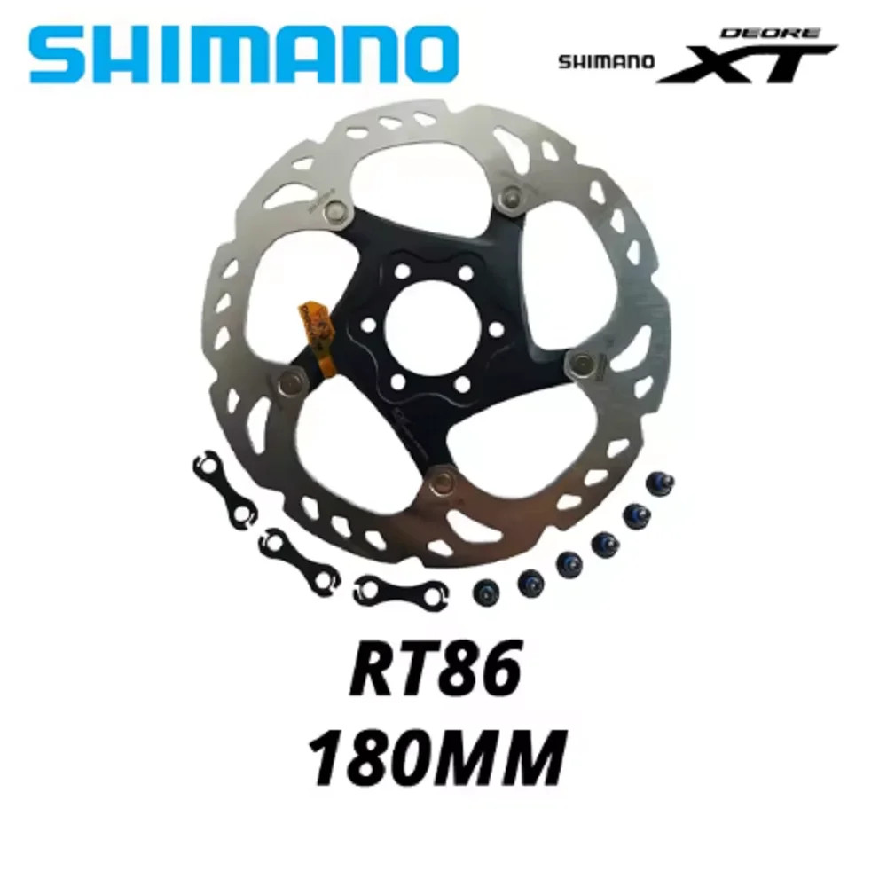 Deore XT RT86 Brake Disc 6 Bolt Ice Point Technology MTB Mountain Bicycle Disc 1