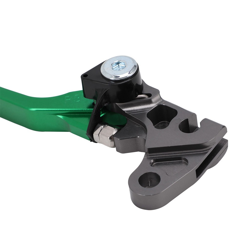 1PC Green Aluminium Brake Lever for KLX110 and KLX110L Models 2010 2023