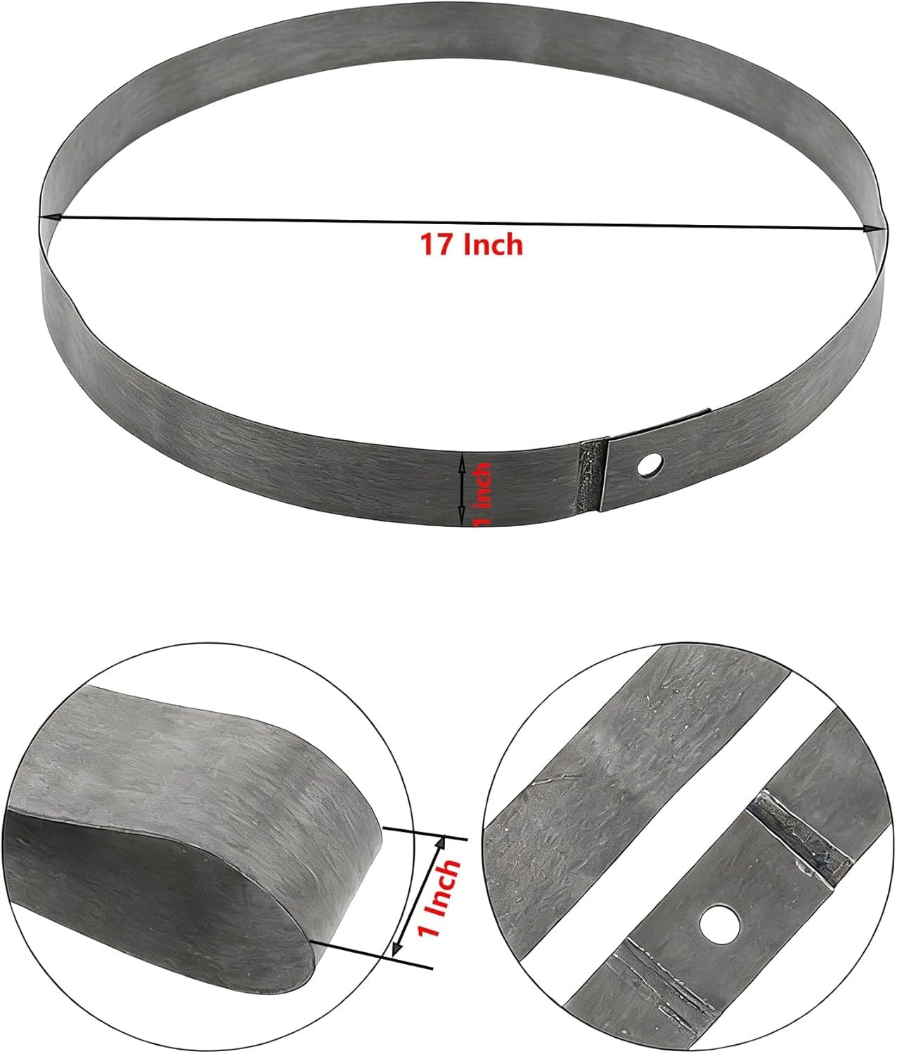Motorcycle Rim Tape Heavy Duty Rubber 16 17 18 19 21 Inch Wheel Protects Tubes
