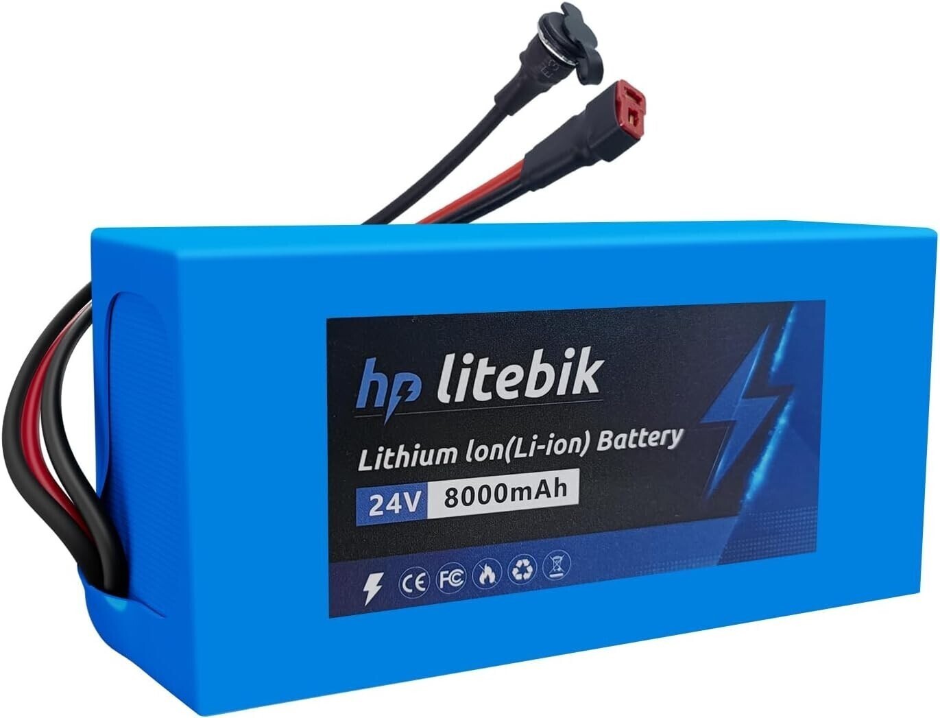 24V Lithium Scooter Ebike Battery Electric Bicycle Bike e-bike Battery Pack BMS