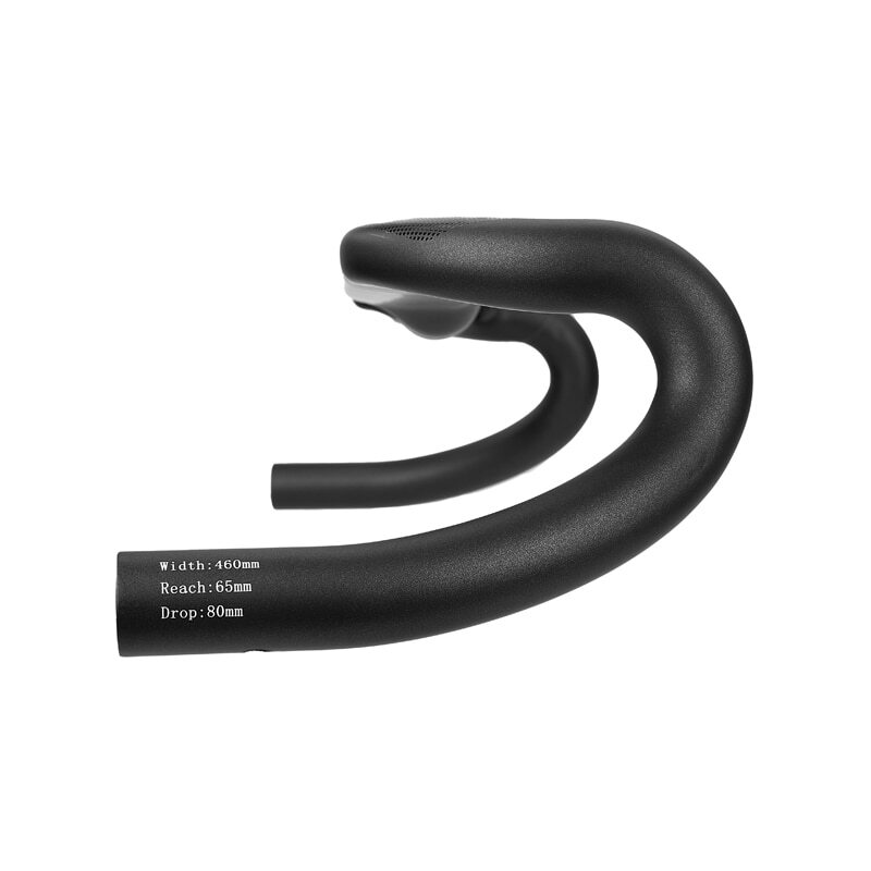 Drop 80mm 340/380/420/460mm Carbon Road Bike Handlebar Gravel Bike Big Flare Bar