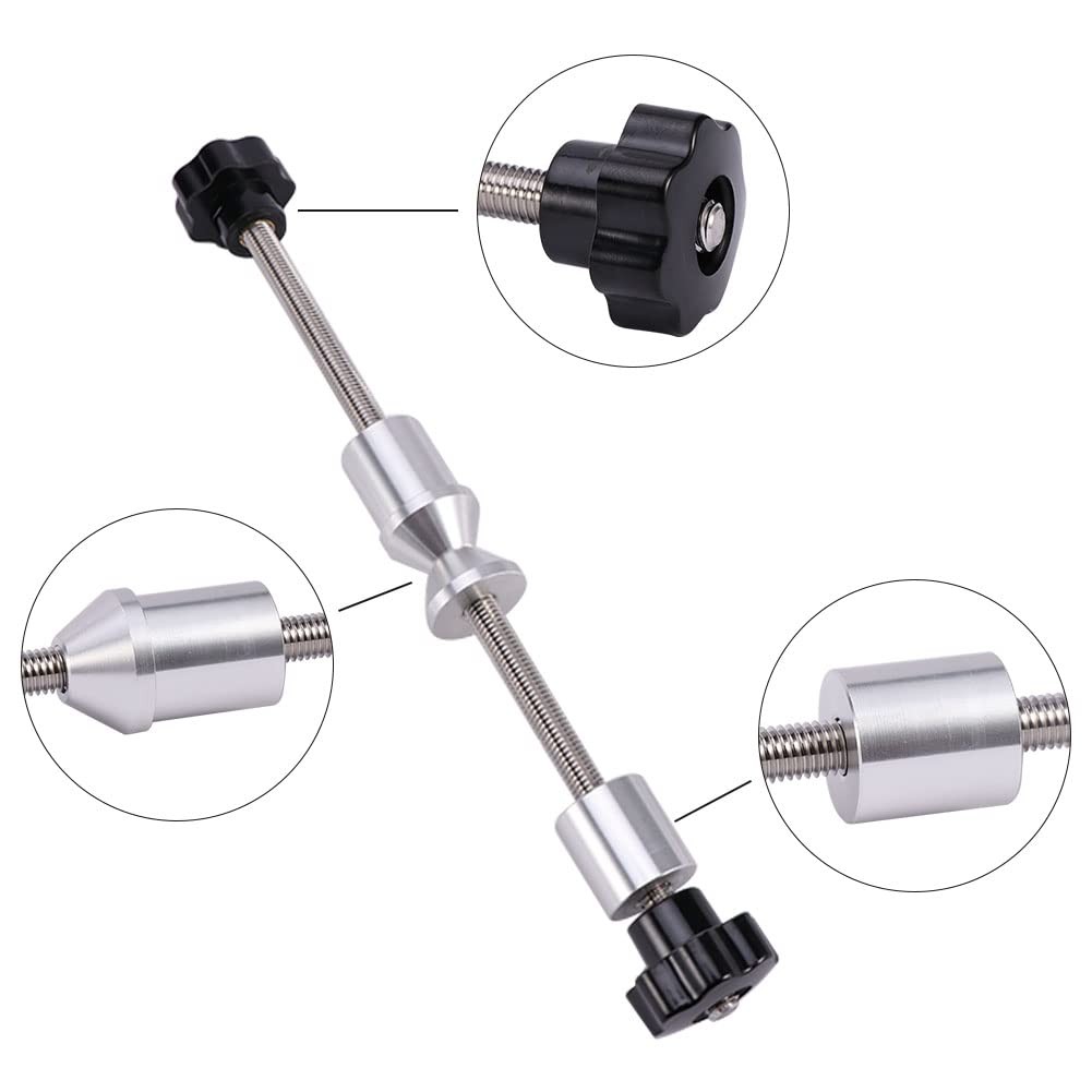 SYCOOVEN Bike Wheel Truing Stand Aluminium Alloy Thru 250 mm, As Picture Show