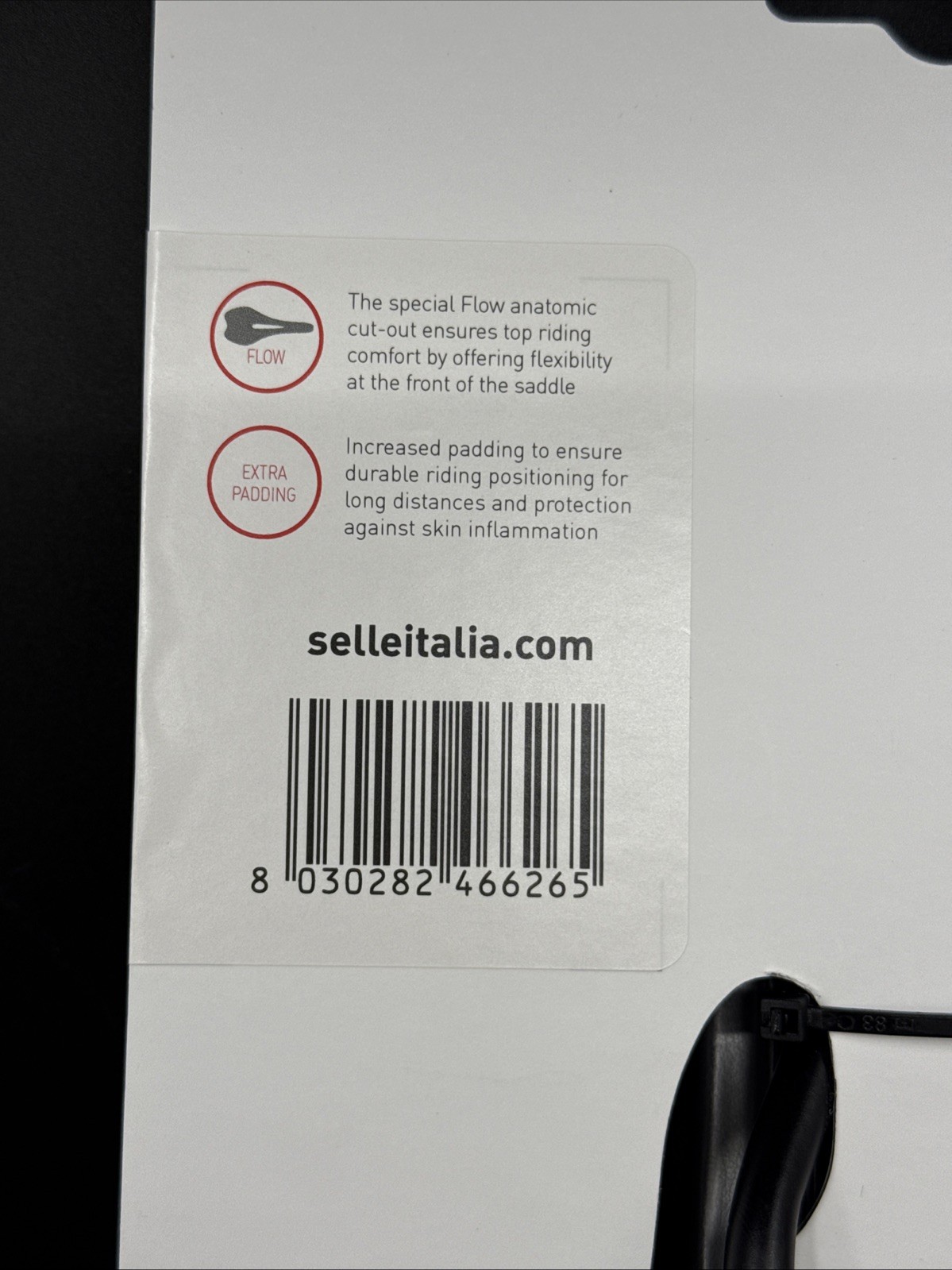 Selle Italia FLITE TM Flow Manganese Rail Black L2 275mm x 145mm MSRP $130!