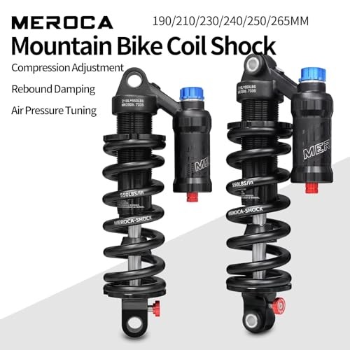 Adjustable Air Spring Coil Over Shock Absorber for Mountain 250mm*550lbs
