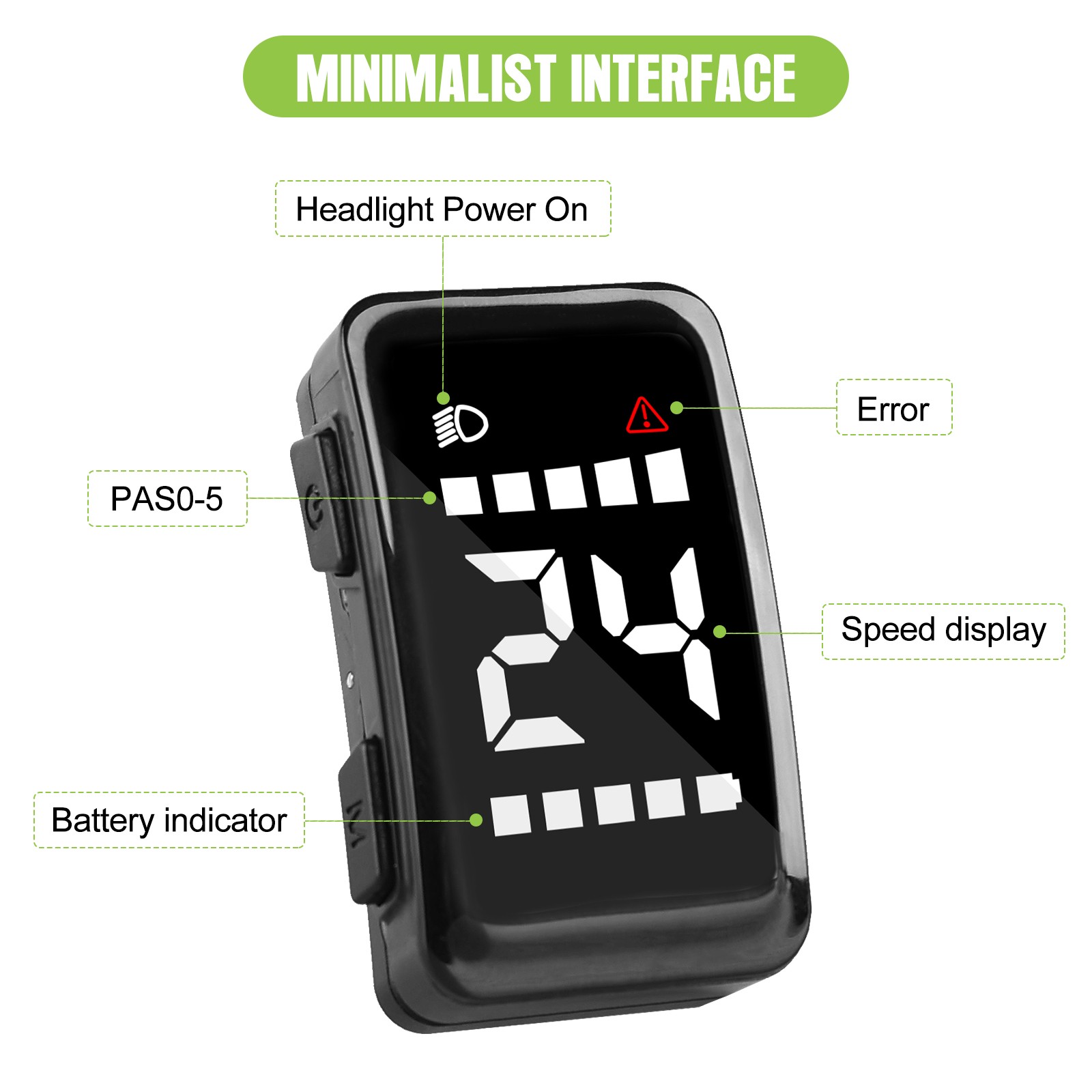 DZ40 Ebike Display for BAFANG BBS/HD Mid Drive Motor UART Protocol Bicycle