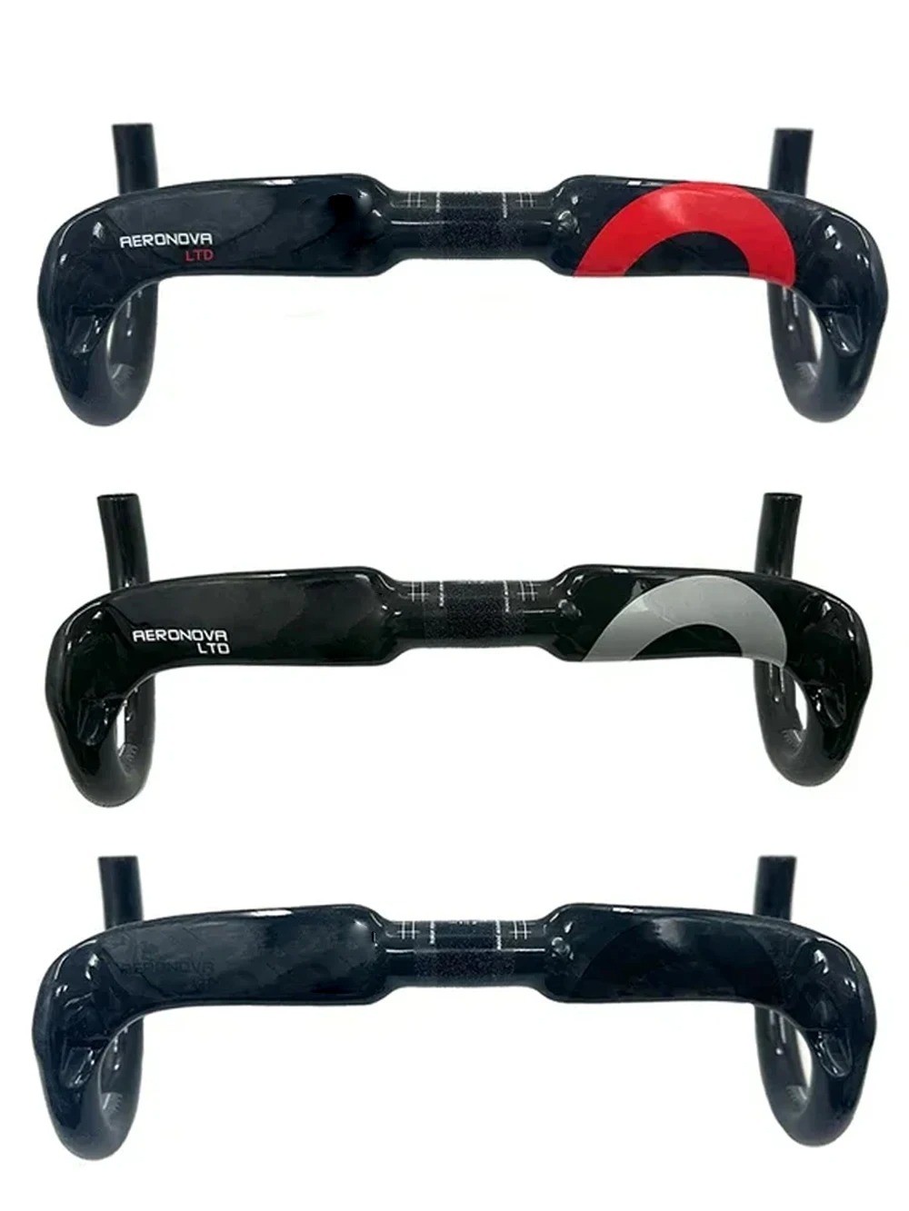 Road Bike Carbon Fiber Handlebar 31.8mm*400/420/440mm Bicycle Accessories