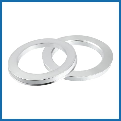 4pcs OD 106mm to ID 77.8mm Aluminium Alloy Car Hub Centric Rings Wheel Bore