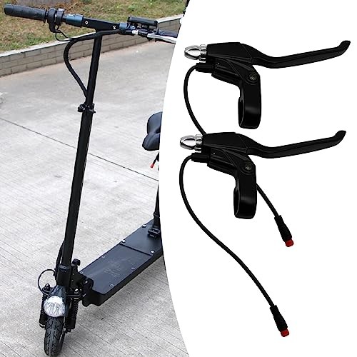 108PDD Ebike Brake Lever Set 2 Pin Male Brake Levers, Left and Right Power Off