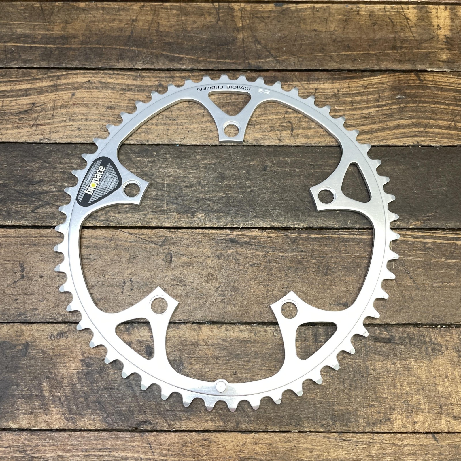 Vintage Shimano Biopace 52T Chainring 130 BCD 5-Arm NOS Oval 600 Ultegra