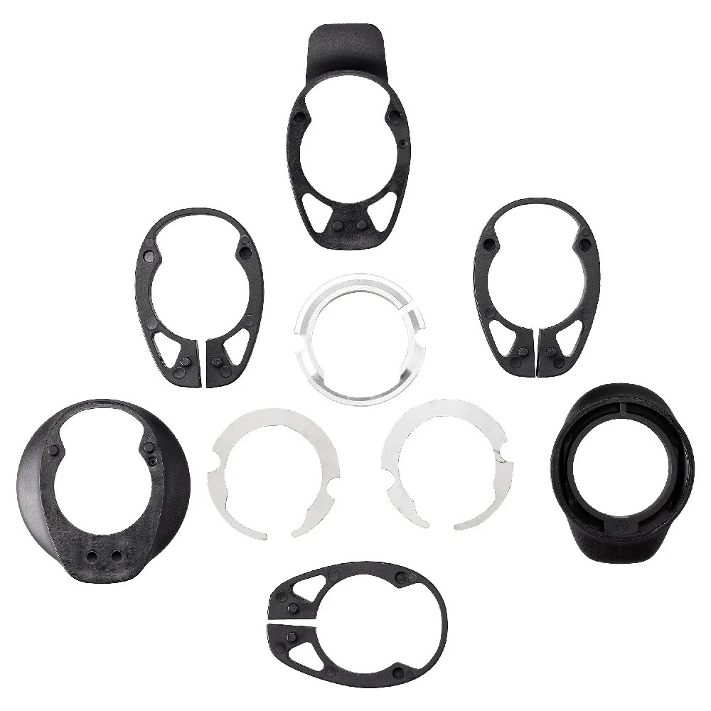 Carbon Fiber Gravel Road Bike Integrated Cockpit OD2 Handlebar -10° for 31.8mm