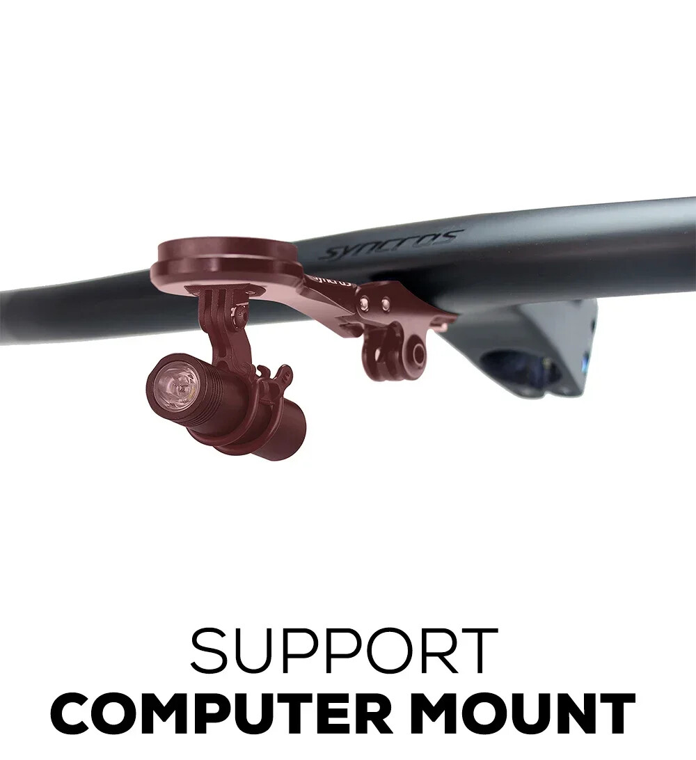 -40° Degree 740mm Full Carbon Fibre Integrated Cockpit MTB Bicycle Handlebars