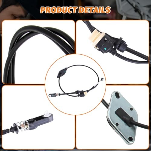 Auto Gear Shift Cable Compatible with Jeep Grand Cherokee 4.0L 2003 2004, Auto