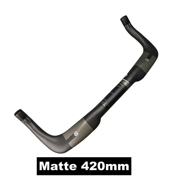 Full Carbon Fiber TT Road Bike Handlebars Triathlon Rest Bar Width 400/420/440mm
