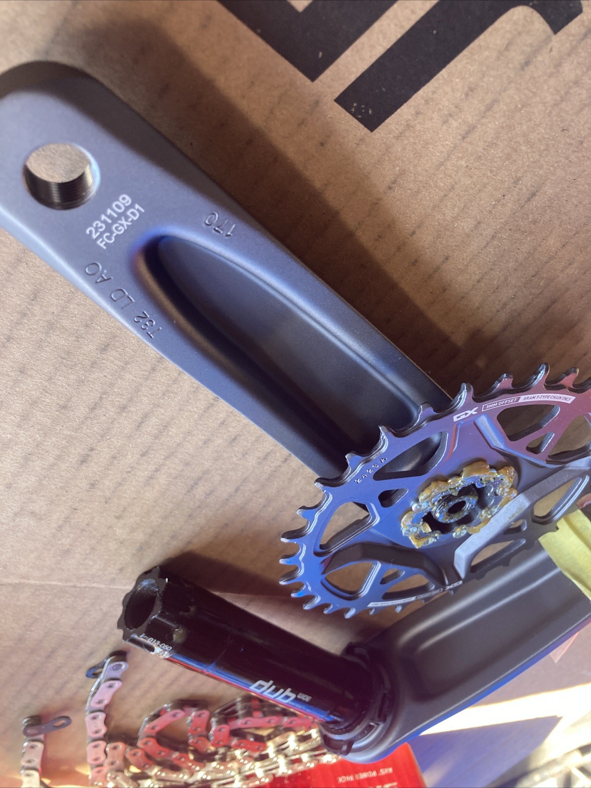 sram gx t-type eagle transmission group set