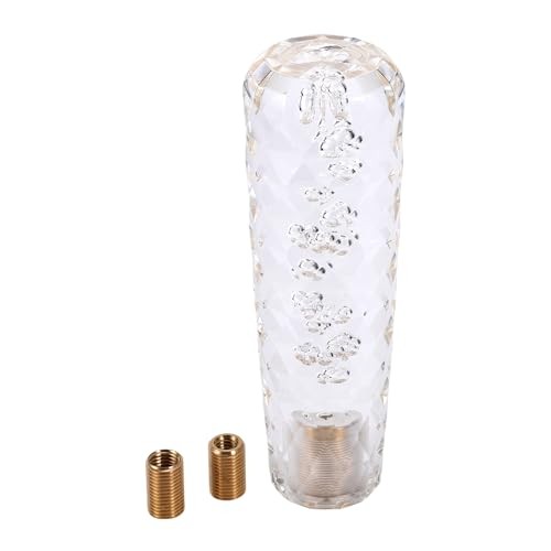 Car Shift Knob Universal for Automatic and Manual Vehicle Gear 15cm White