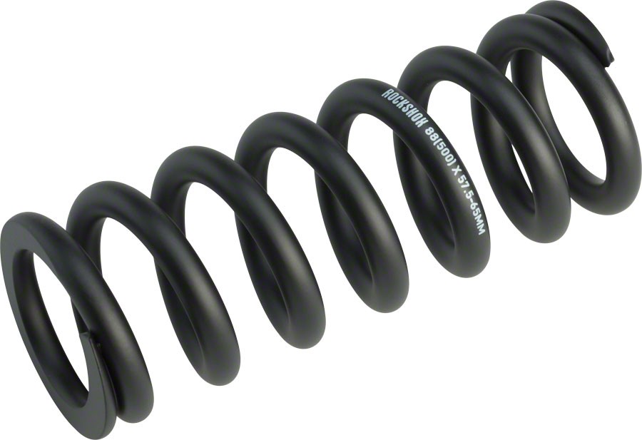 RockShox Metric Coil Spring – Length 151mm, Travel 57.5-65mm, 500 lbs, Black