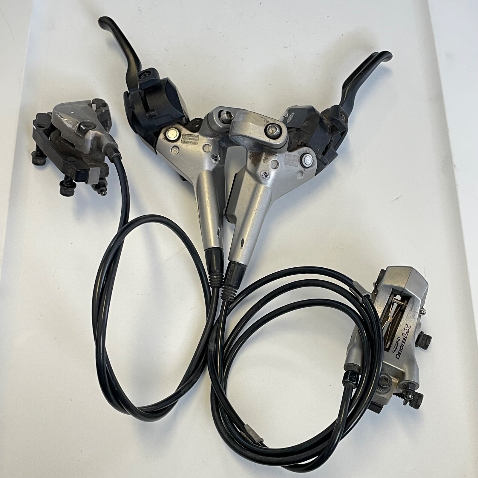 Shimano Deore LX ST-M585 3×9 STI Hydraulic Disk Brake Set Shifters BR Combo MTB