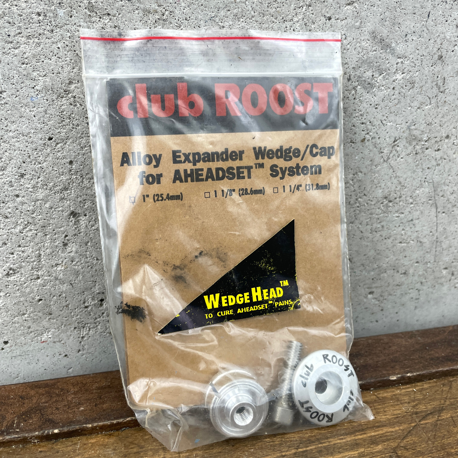 Club Roost Compression Device 1 In Threadless Headset Cap Road MTB 90s Aheadset