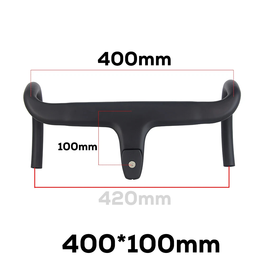 Road Bike Integrated Handlebar Cable Di2 Full Carbon Bicycle Handlebar 28.6MM