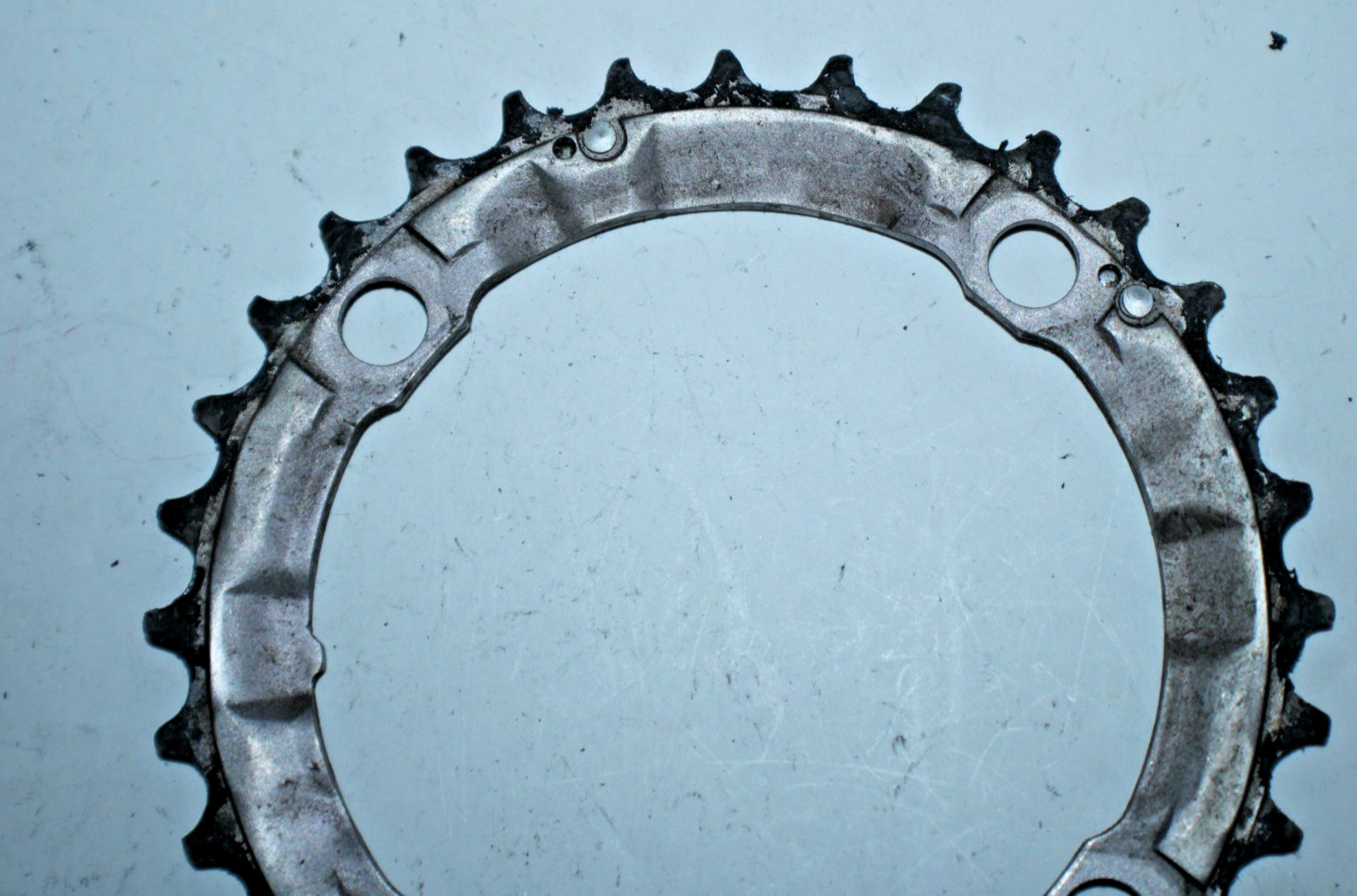 Shimano M-9N32 MTB Bike Chain Ring 4-Bolt 32Tooth 32T 104BCD Silver Gravel Road