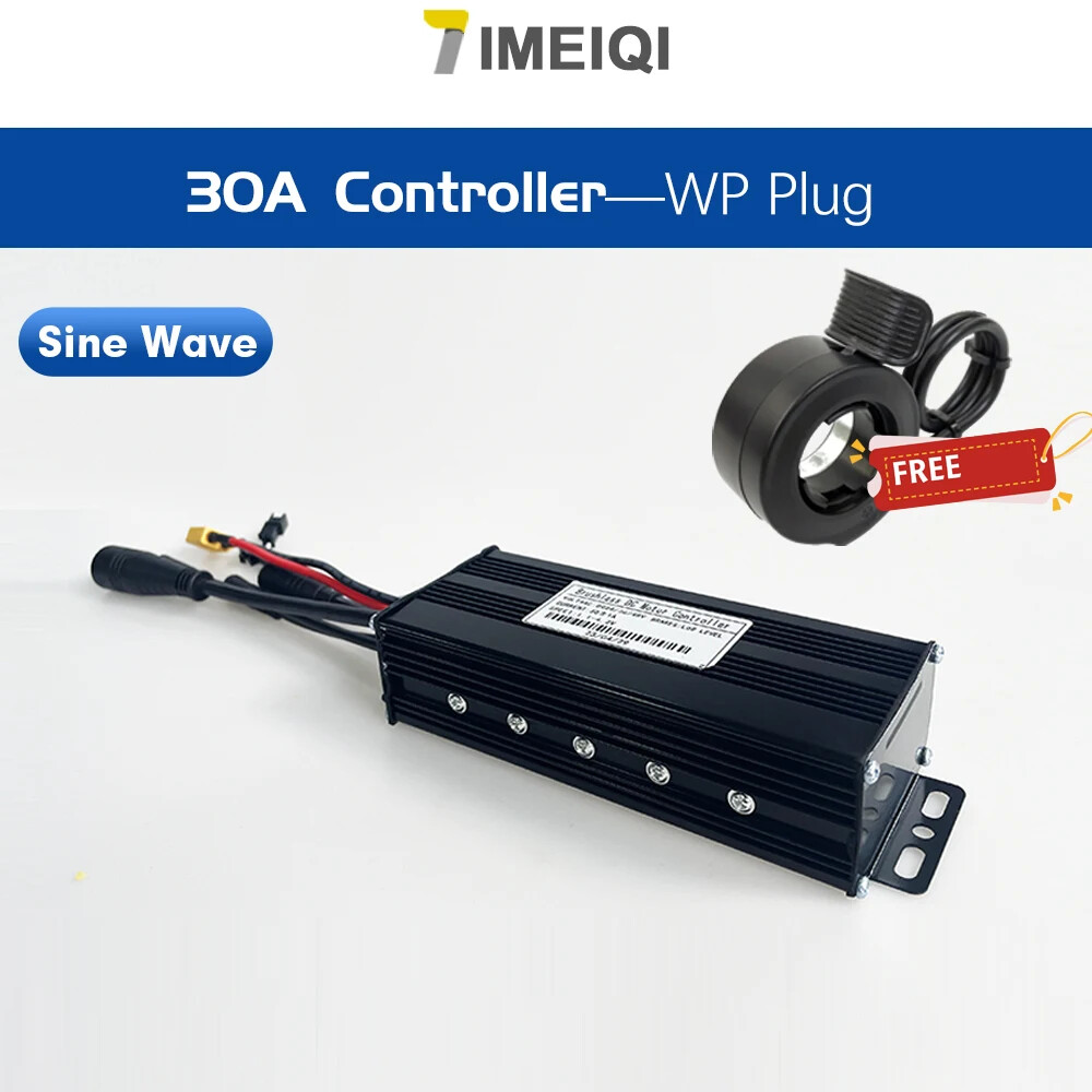 E-bike 3-mode Sine Wave 36V 48V 17A/26A/30A/40A Brushless Motor Controller Kits
