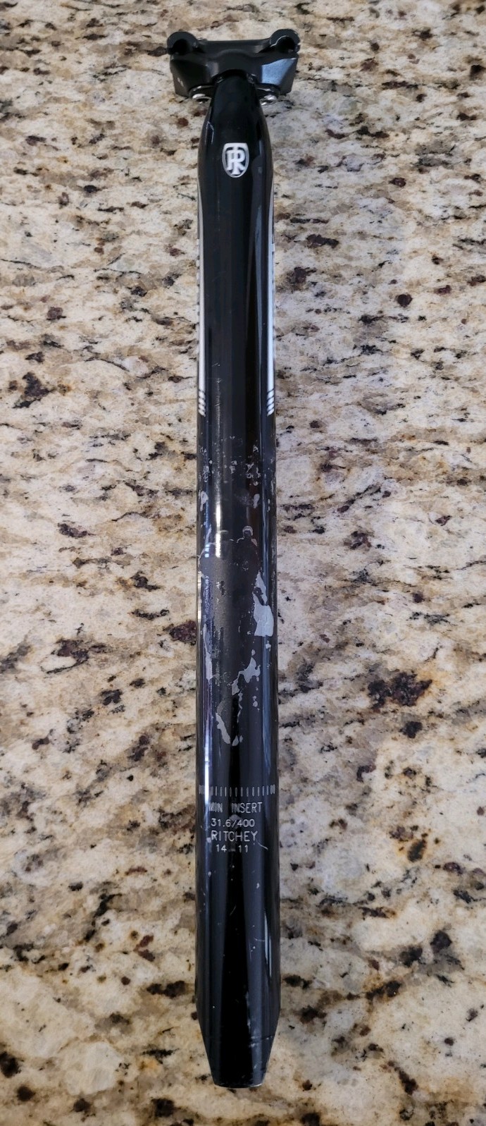 Ritchey WCS Link Seatpost 31.6x400mm Wet Black 20mm Offset Twin Bolt