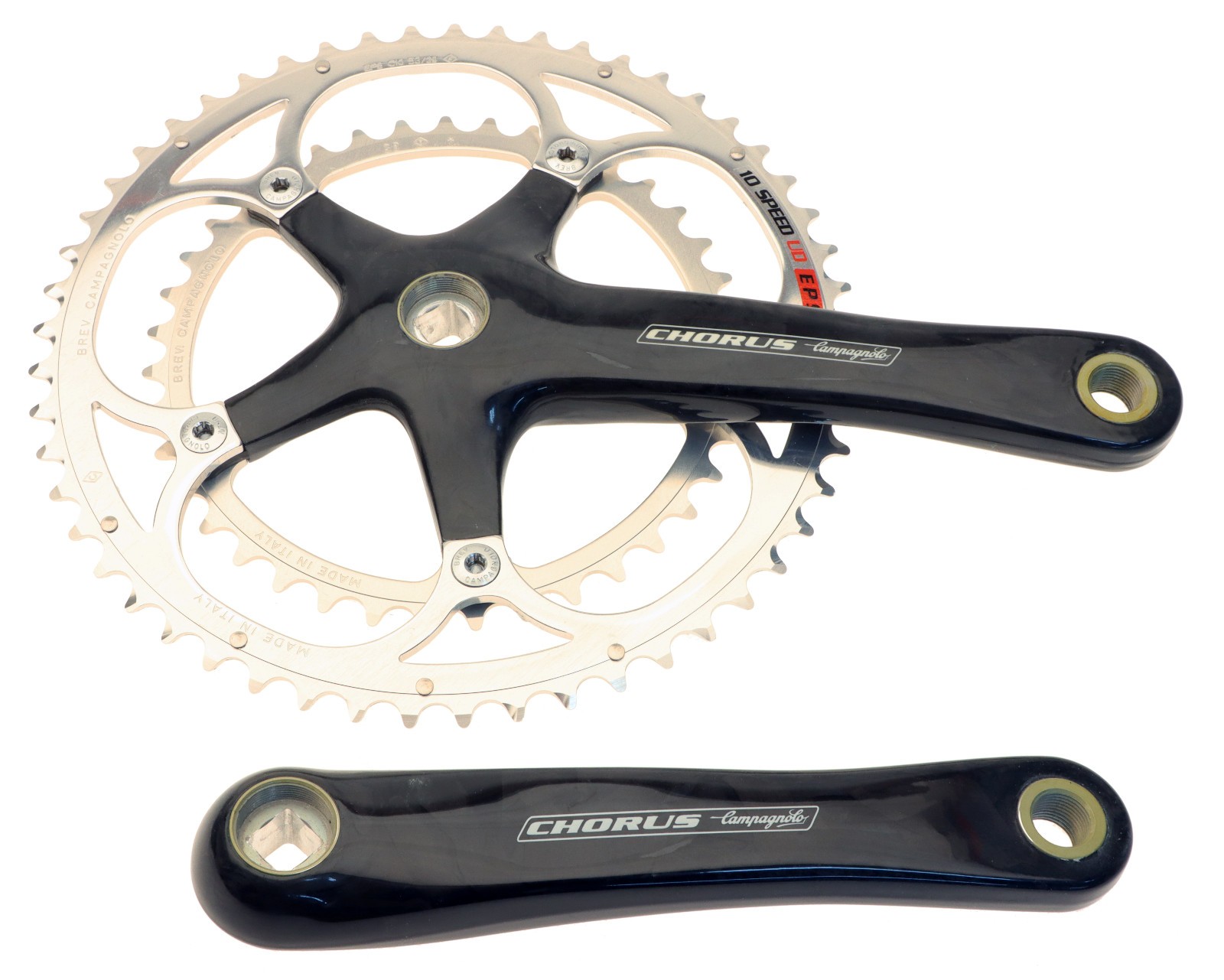 Campagnolo Chorus Carbon Crankset 10 Speed 53/39T 170mm Square Taper ’04 NOS NEW