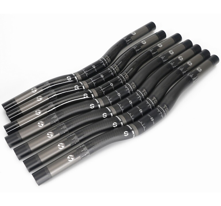 Carbon MTB Road fixie Bicycle Stems Kids Bike Riser bar Short Handlebar Stem Set
